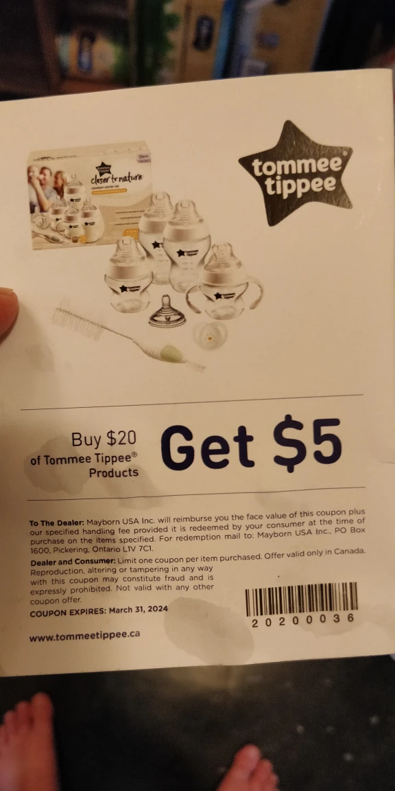 Tommee tippee Coupon thumbnail