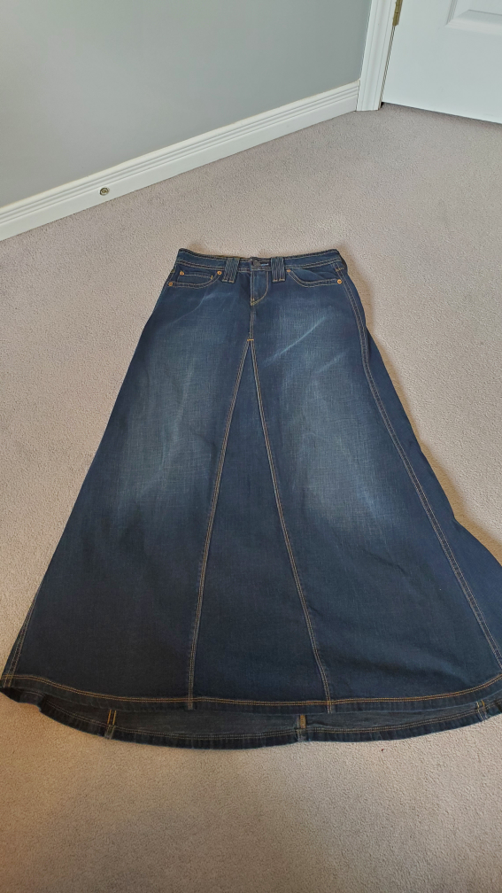 Levi's denim skirt - photo 2