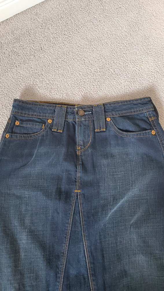 Levi's denim skirt - photo 3