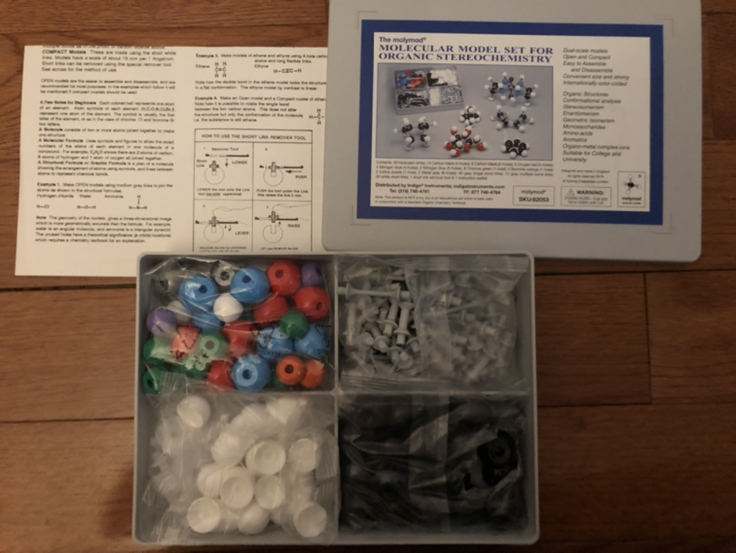Molecular model set image indicator(2)