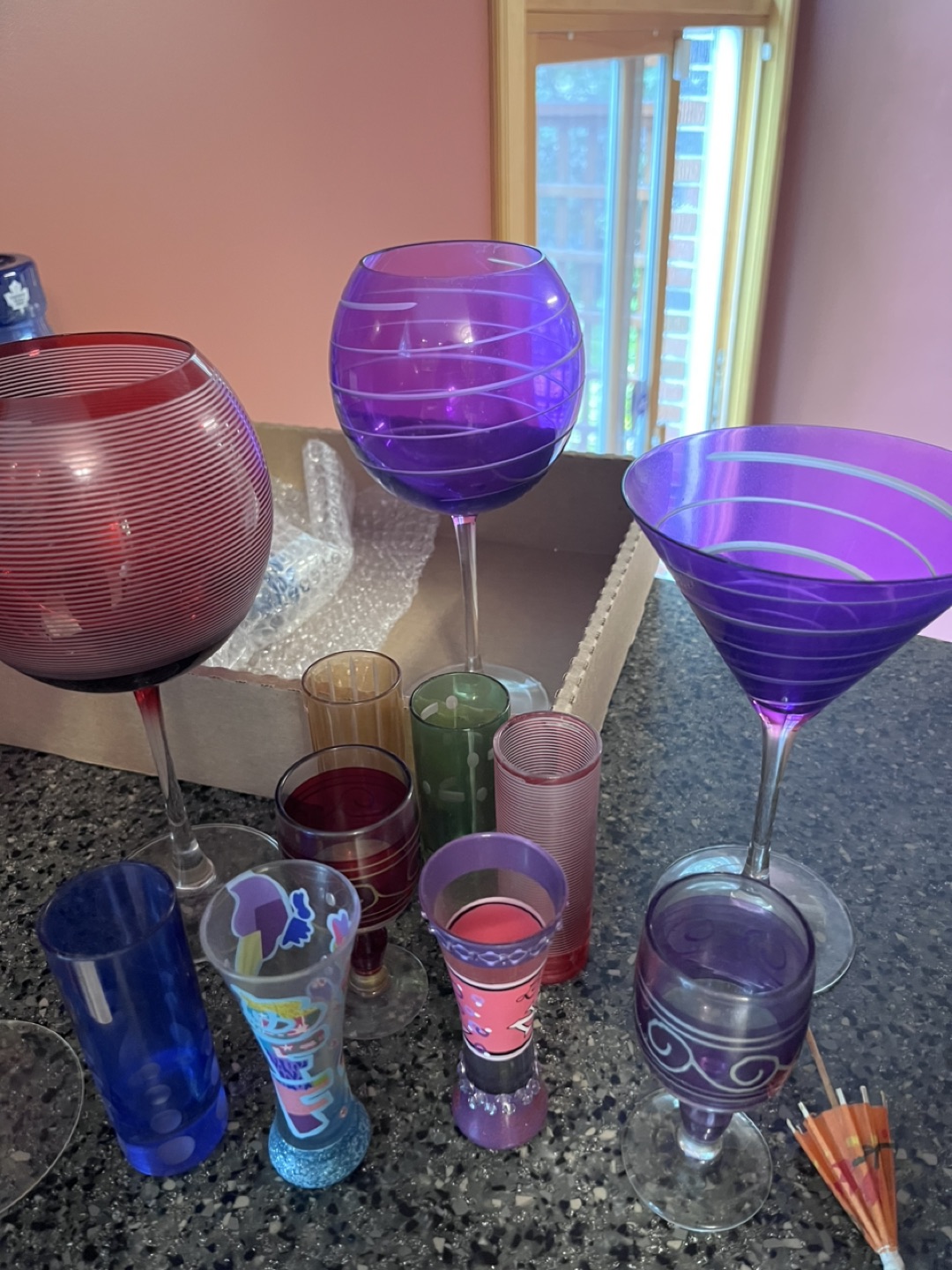 Wine snd shots glasses thumbnail