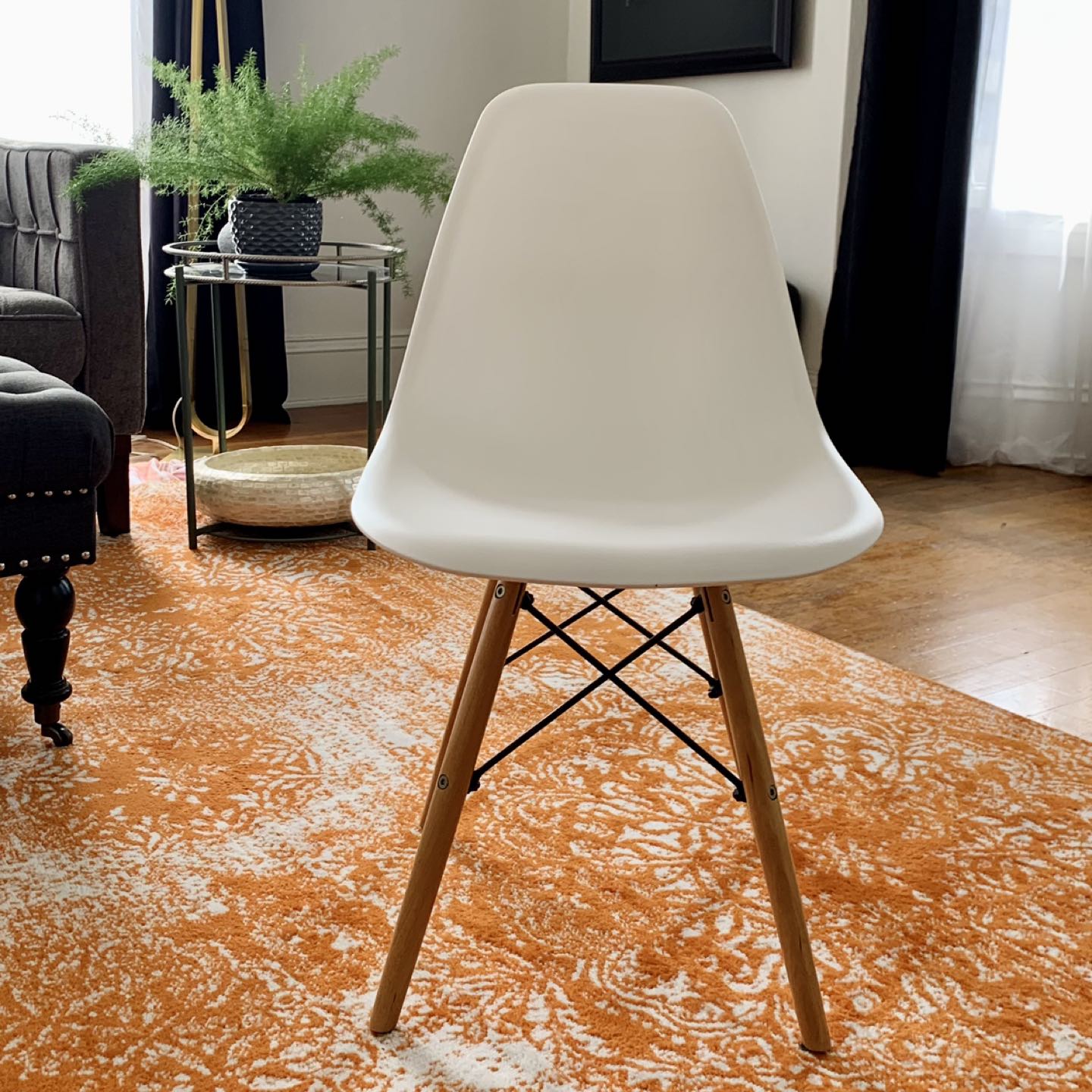 Eames style dining chairs thumbnail