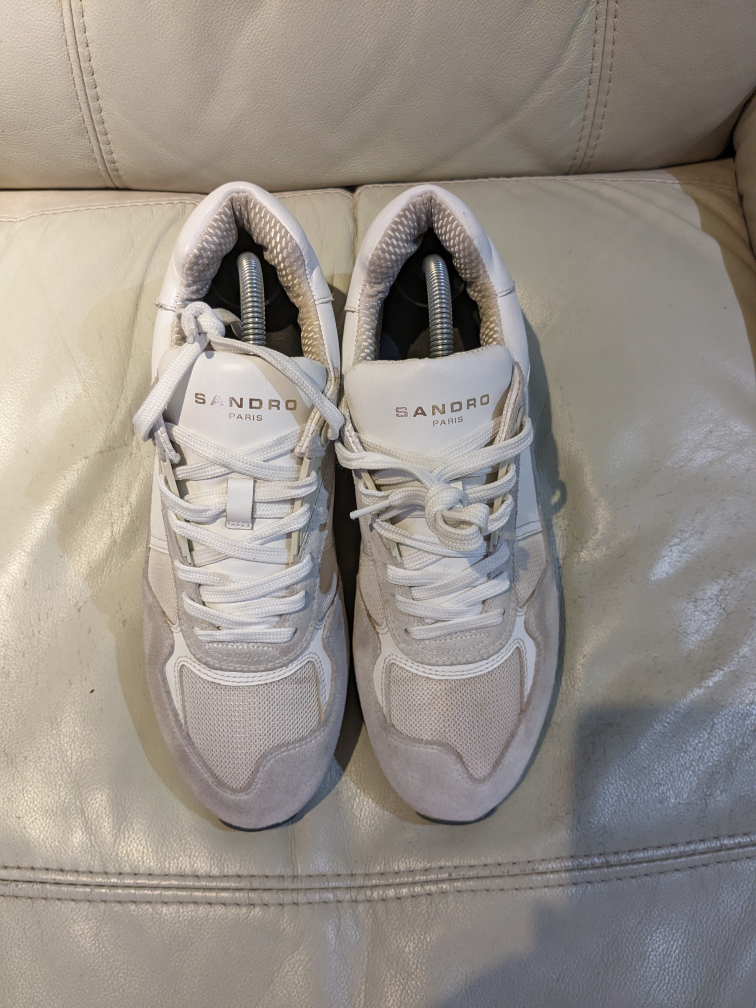 Sandro Mesh/Leather/Suede Sneakers 41 thumbnail