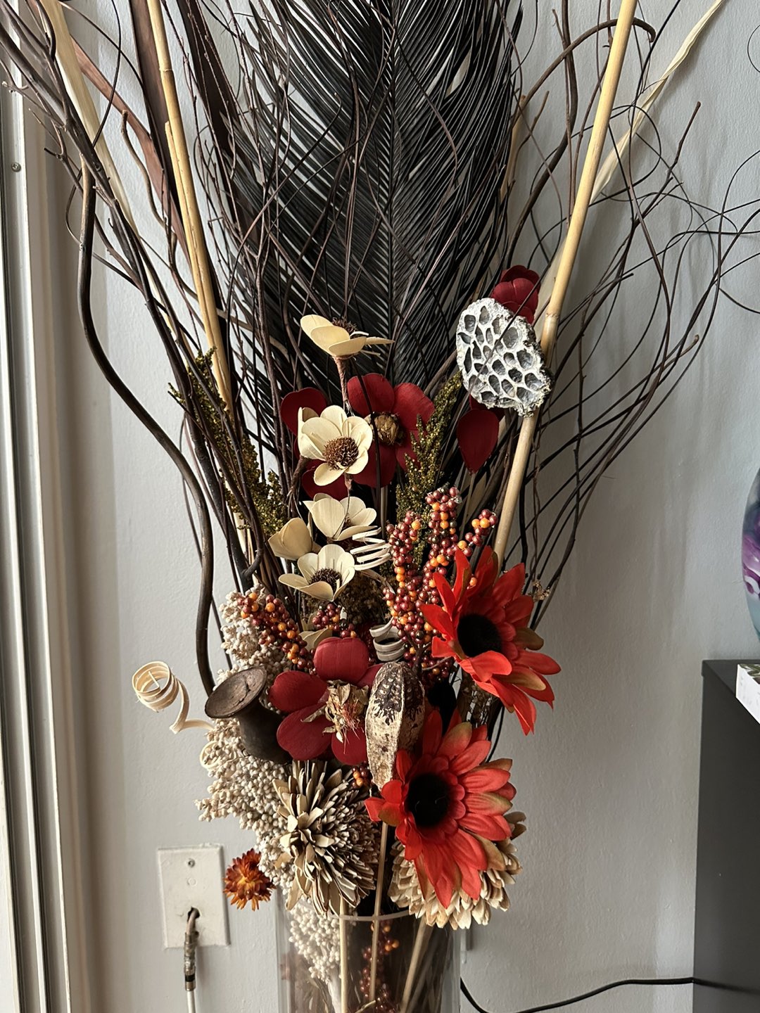 Dried flowers Arrangement decor - photo 2