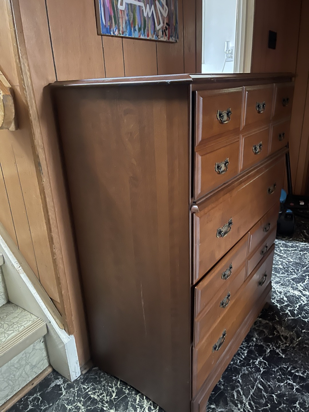 Antique Mahogany Wood Drawer - photo 2