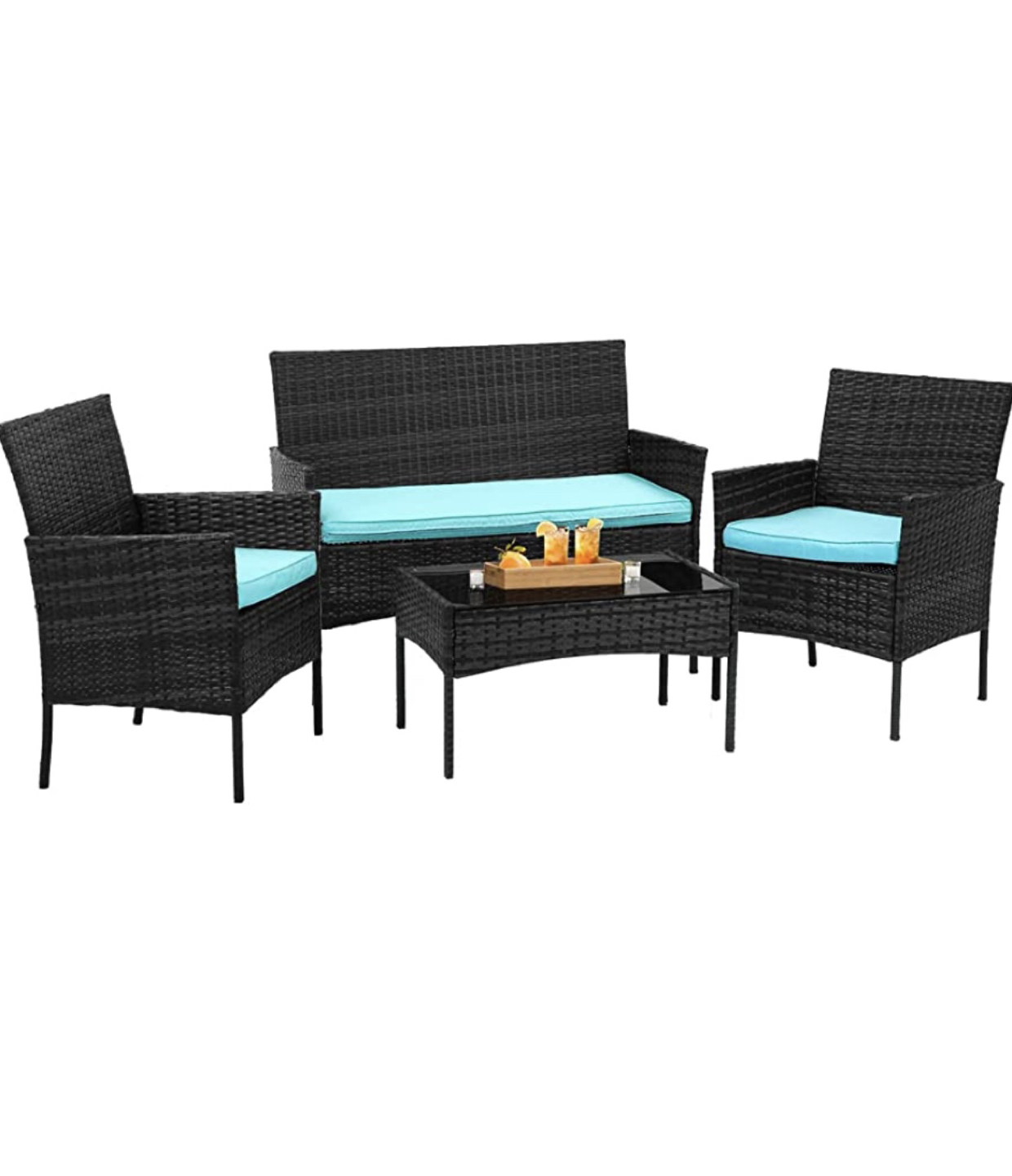 Unopened 4 piece patio furniture set - photo 3