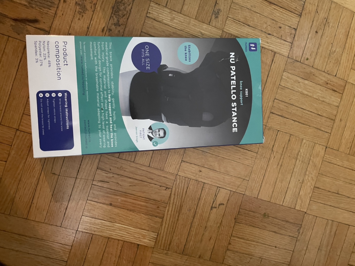 Back support belt image indicator(2)