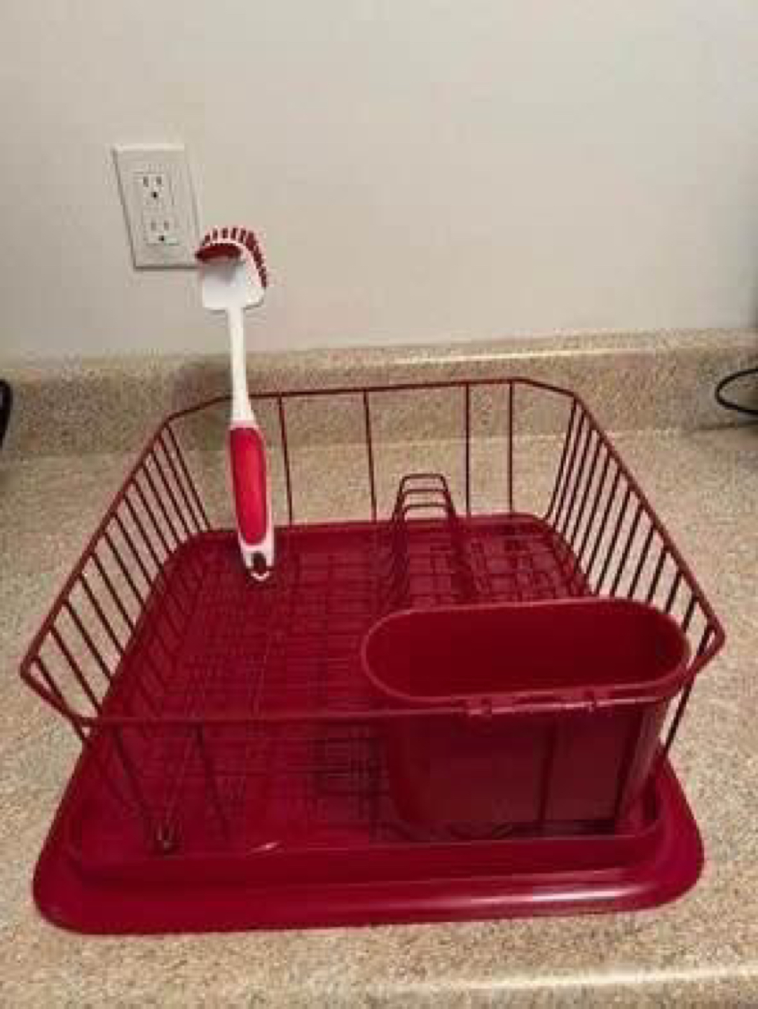 Rubbermaid Dish Rack Sink ware Set, Ref