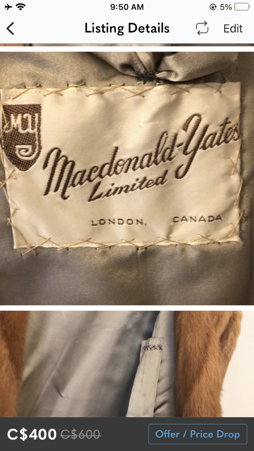 Vintage Mink Coat image indicator(3)