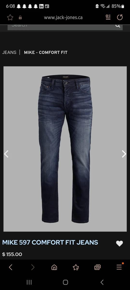 Mens Jean's (Jack&Jones Brand)