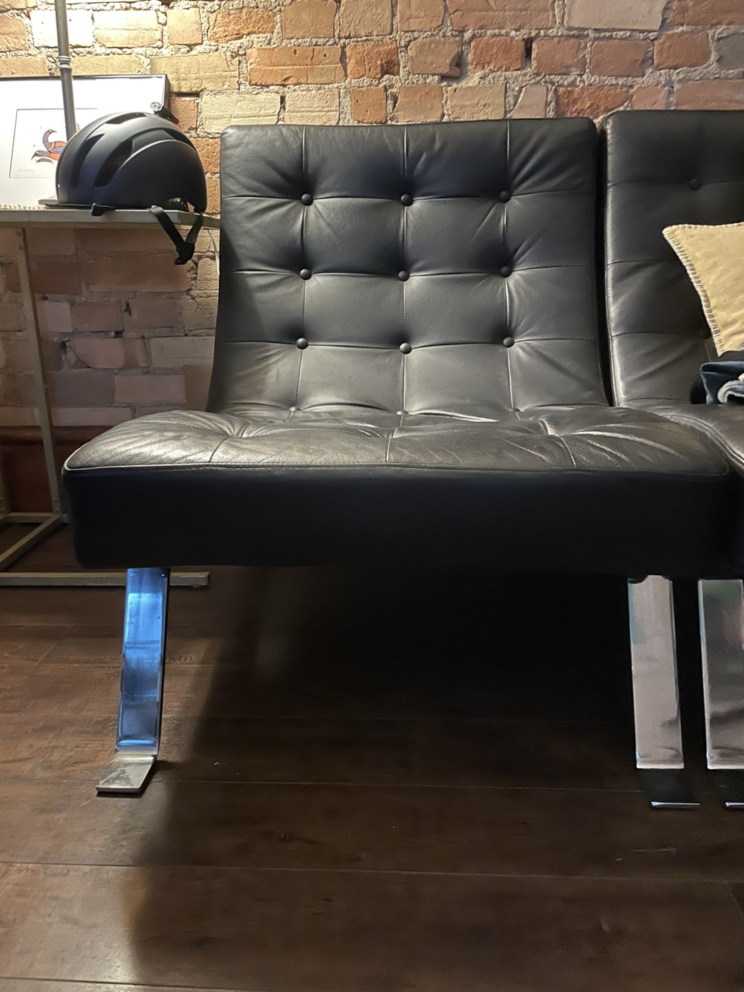 Leather chairs (2)