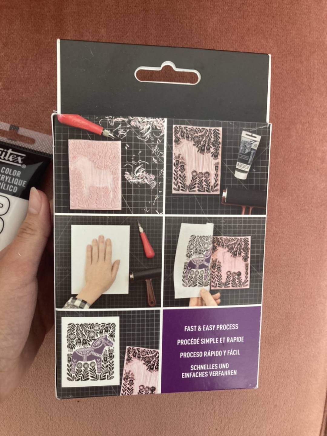 Block Printing Lino Block kit - photo 2