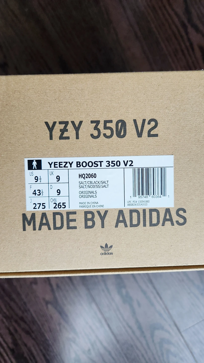 Adidas Yeezy Boost 350 V2 - Salt - Size: 9.5 image indicator(2)
