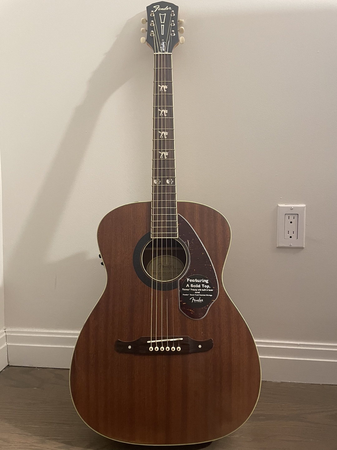 Fender acoustic guitar+ Road Runner hard case