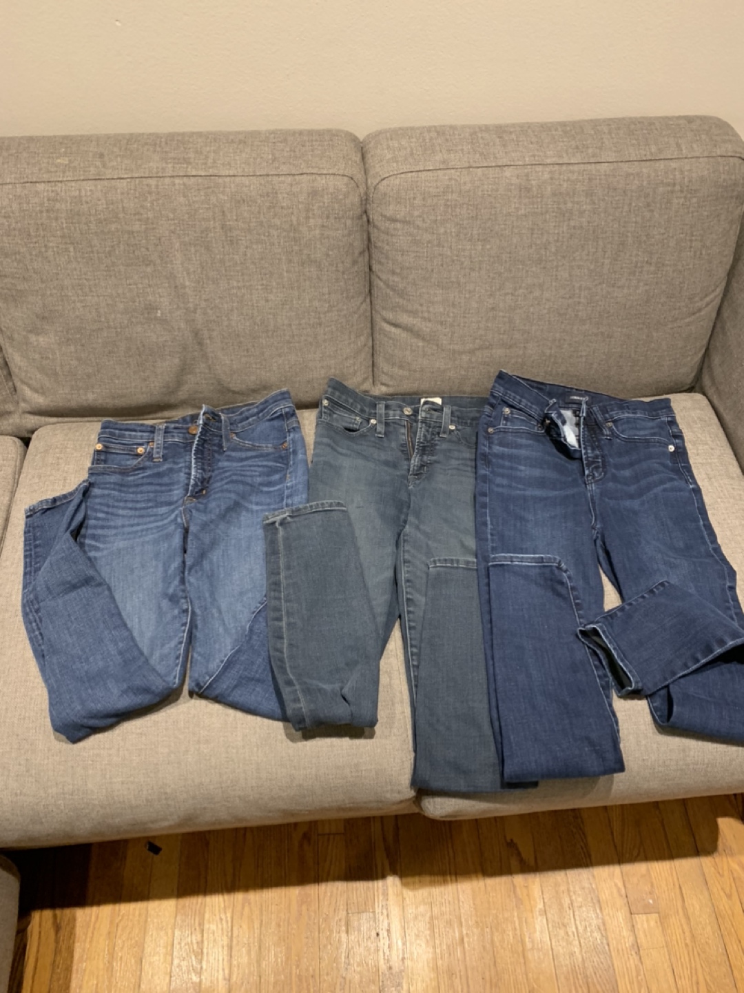 3 pairs of jcrew size 25 jeans - photo 2