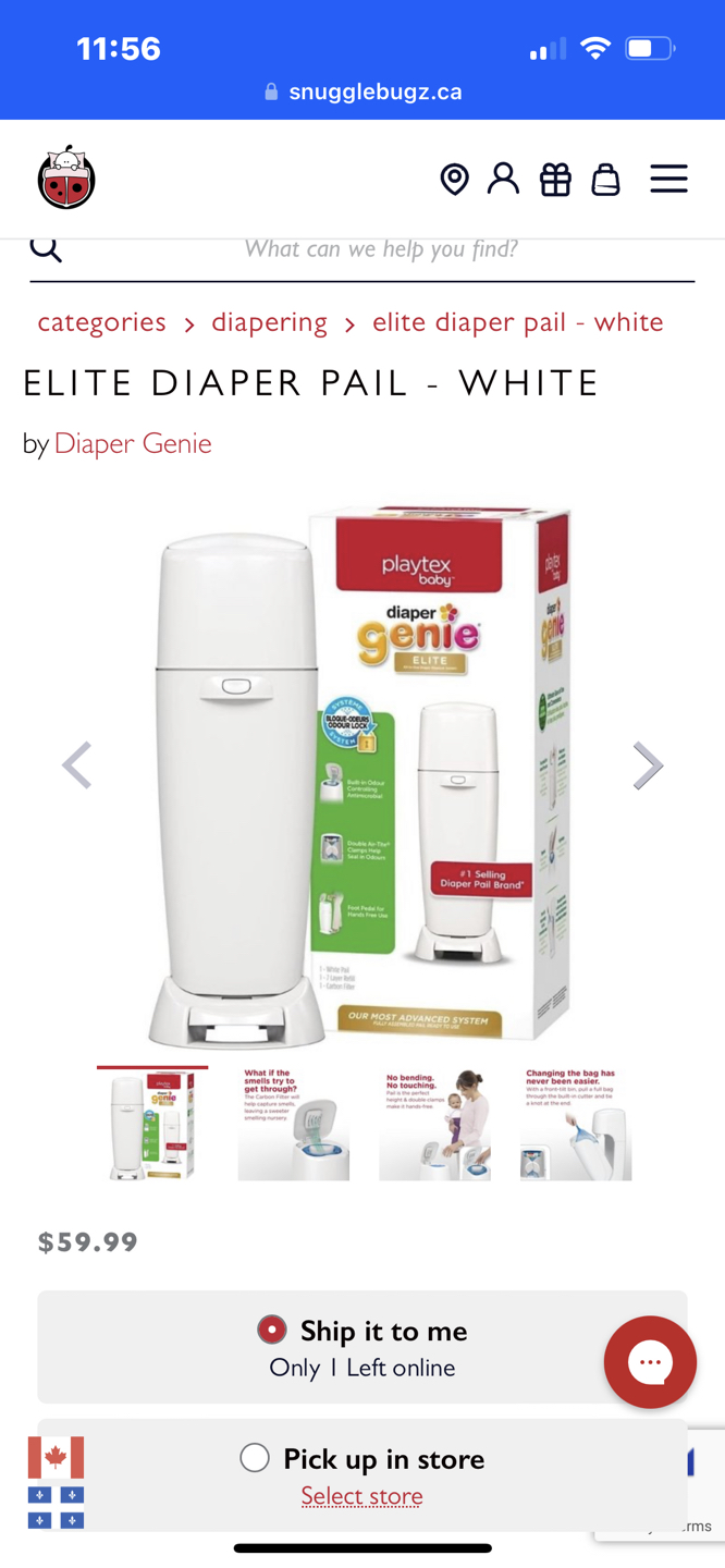 Diaper genie +1 refill thumbnail