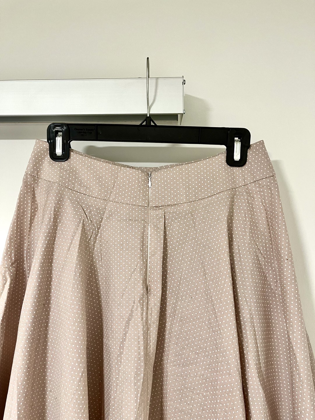Poplin Polka Dot Skirt S - photo 3