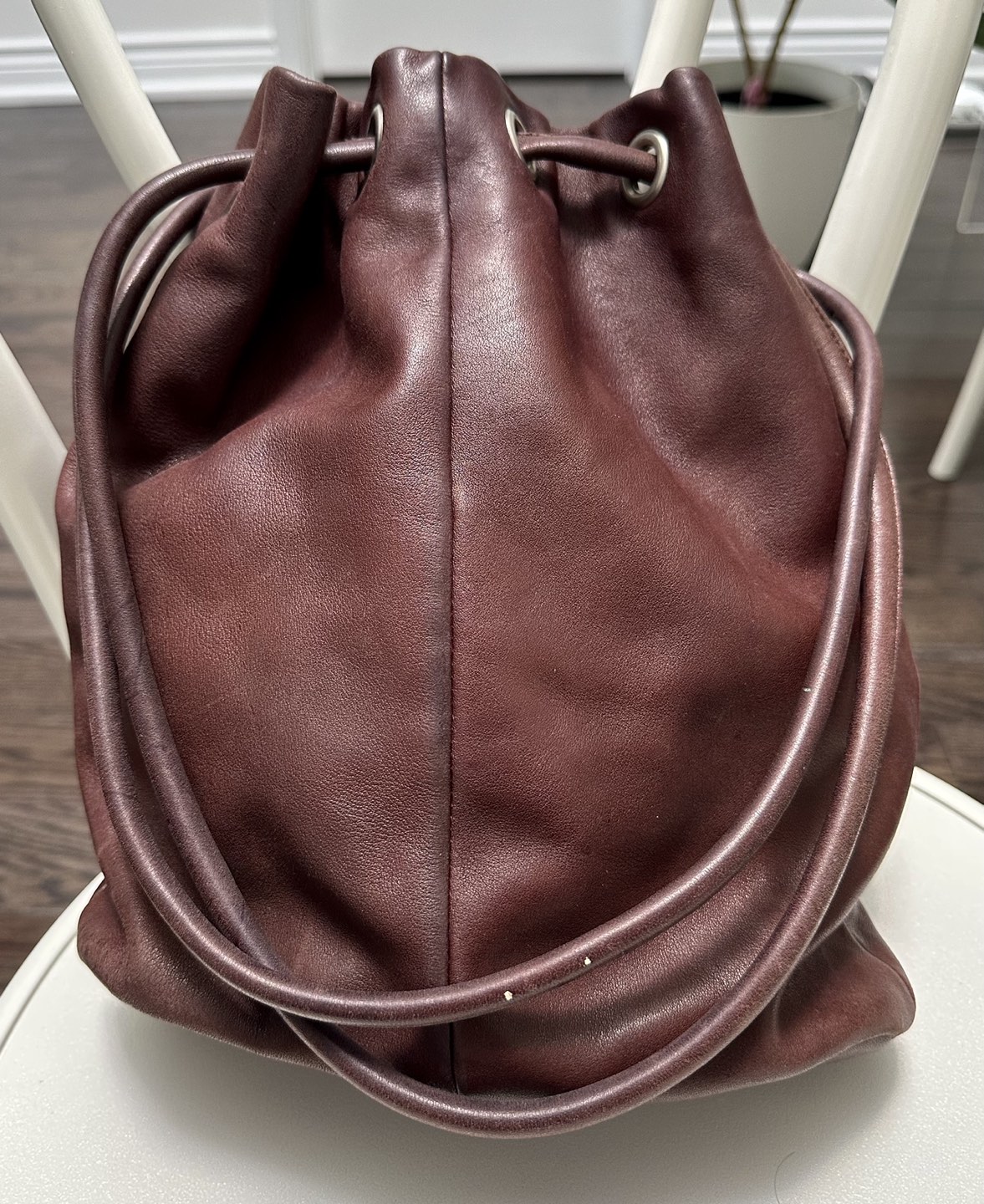 Genuine Polo & Racquet Club Brown Bucket Bag image indicator(3)