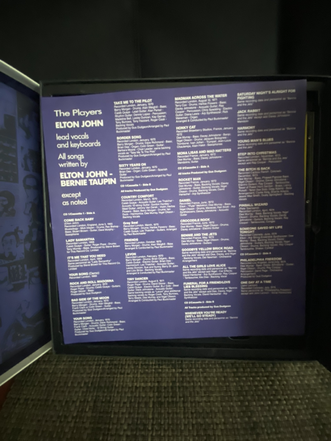 Elton John, To Be Continued - 4 CD Box Set EUC image indicator(6)