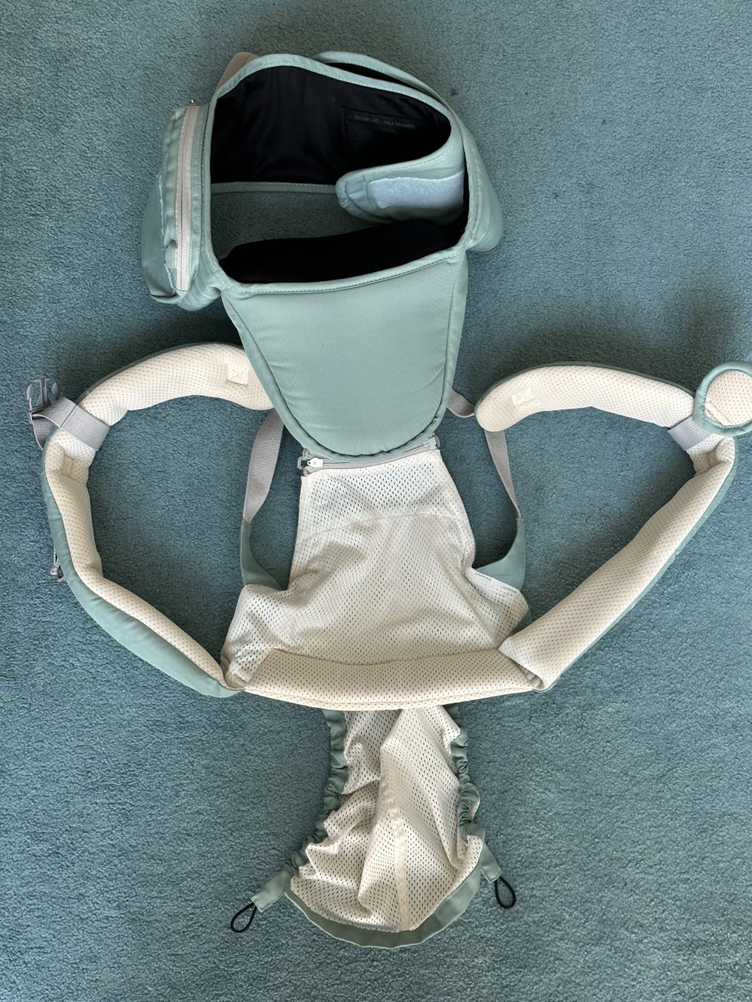 Bebear Mesh Baby Carrier Front and Back Carry Baby. Hip Carrier - photo 2