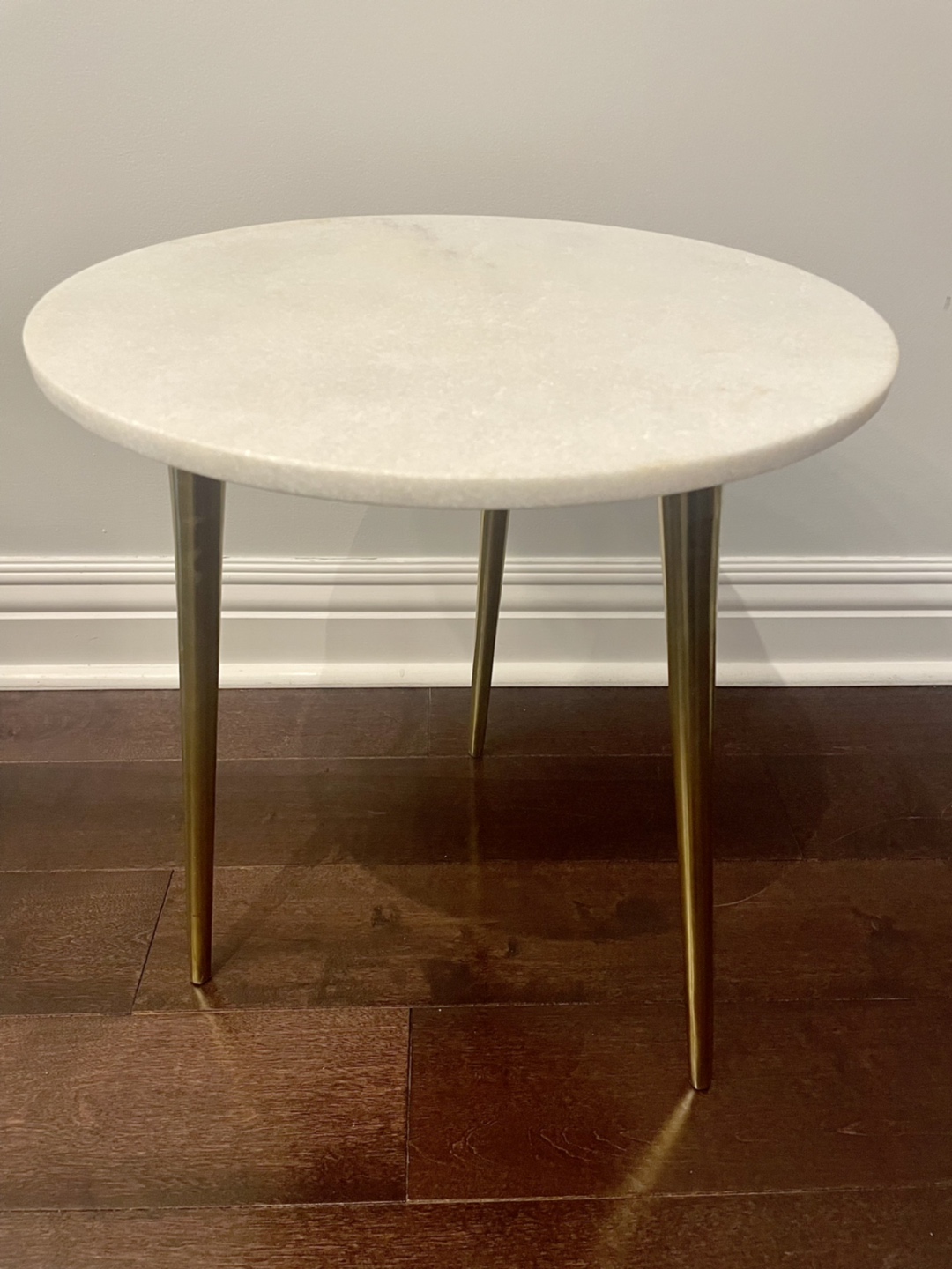 Marble side table thumbnail