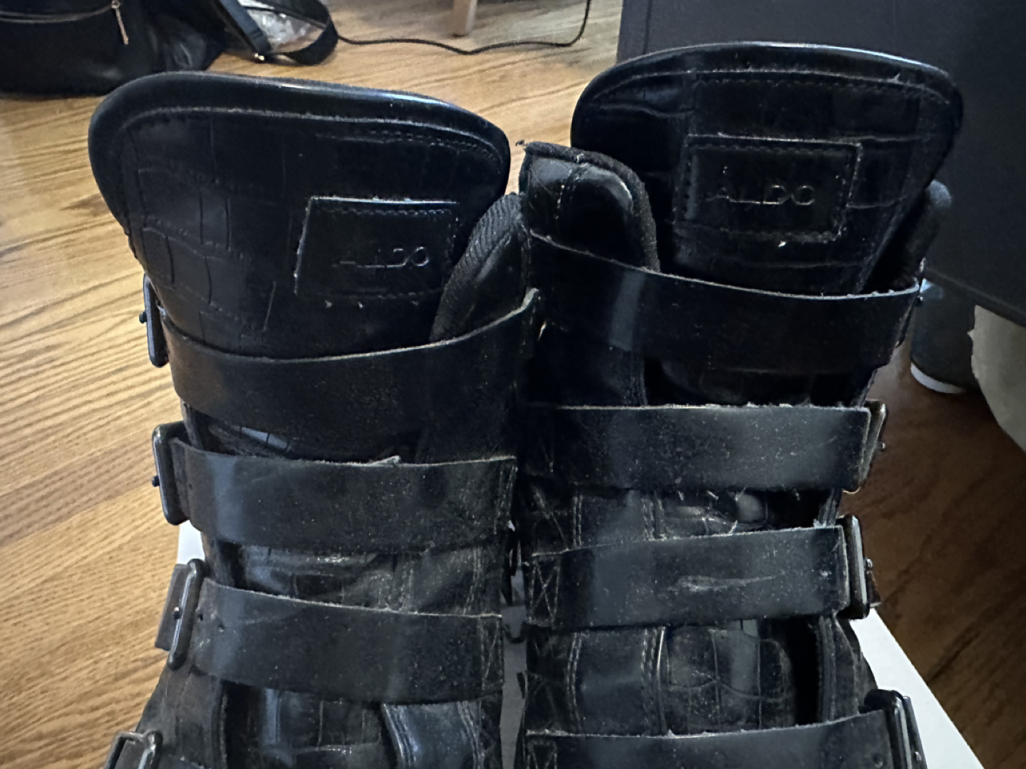 Aldo Men's Black Boots size 10 - photo 2
