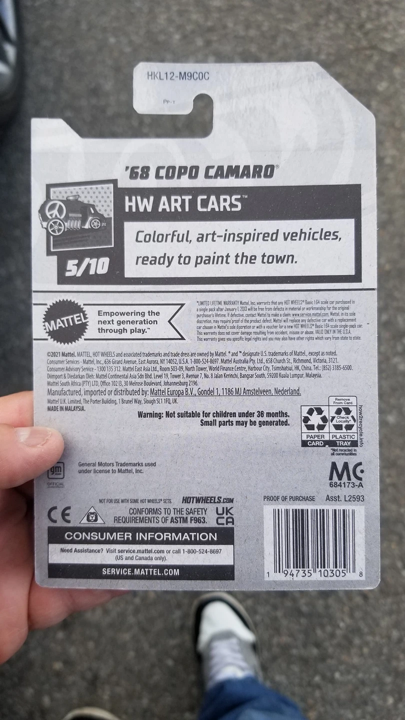 brand new super treasure copo camaro hot wheels - photo 4