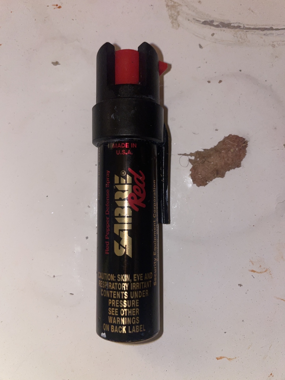 Sabre Red ( red pepper spray self defense)