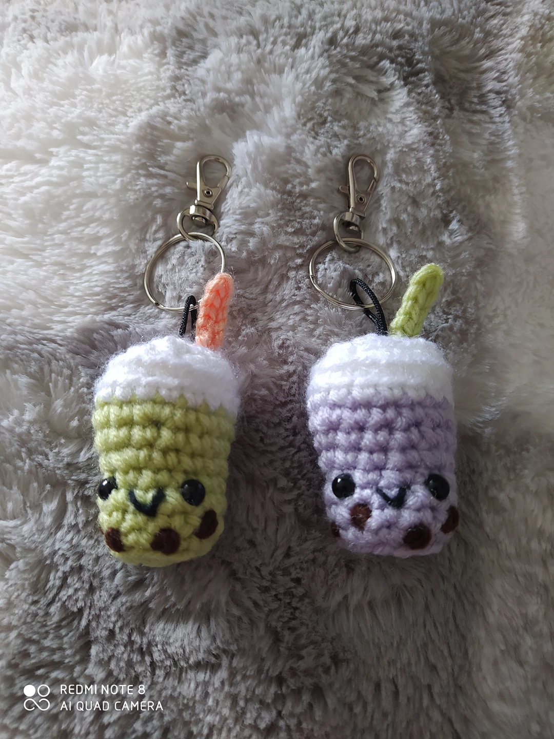Bubble tea keychain. Boba keychain. $10 each or both for $15 - photo 3
