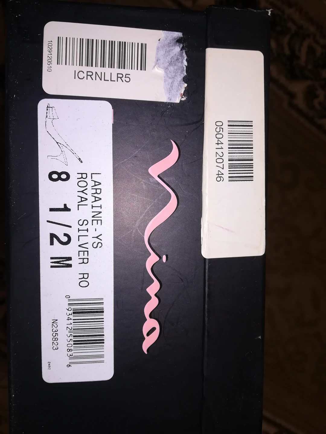 NEW Nina Shoes Dressy silver sandal, shoe size 8.5 image indicator(6)