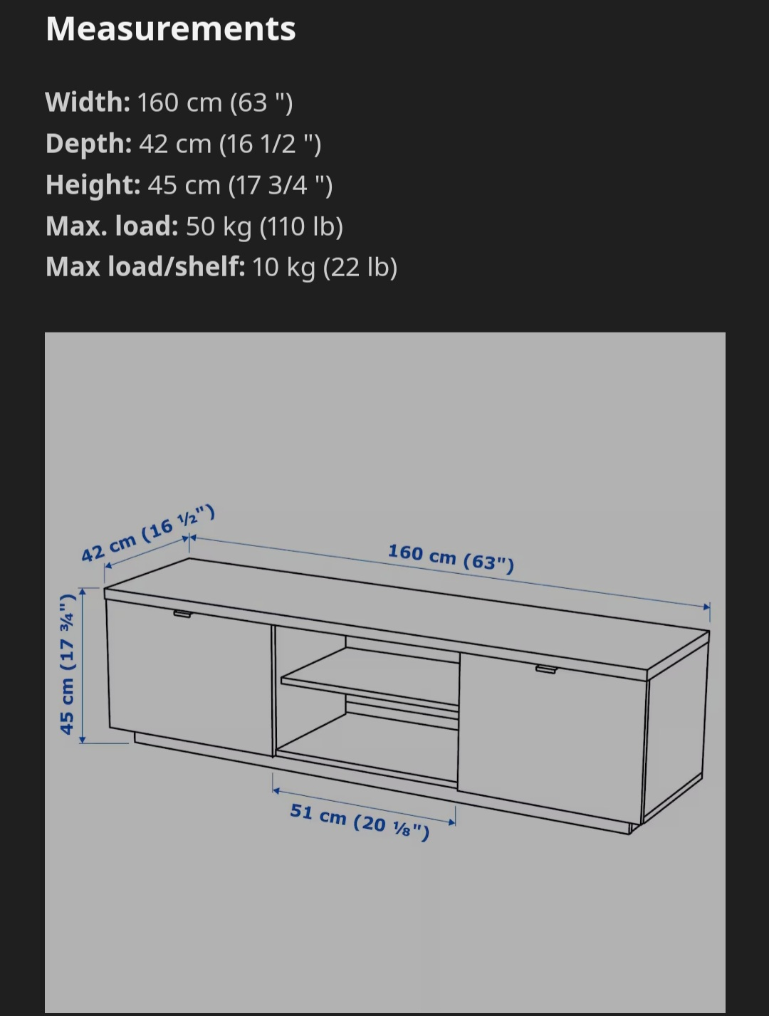 TV bench - photo 4