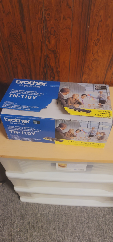 BROTHER TN 110 YELLOW TONER thumbnail