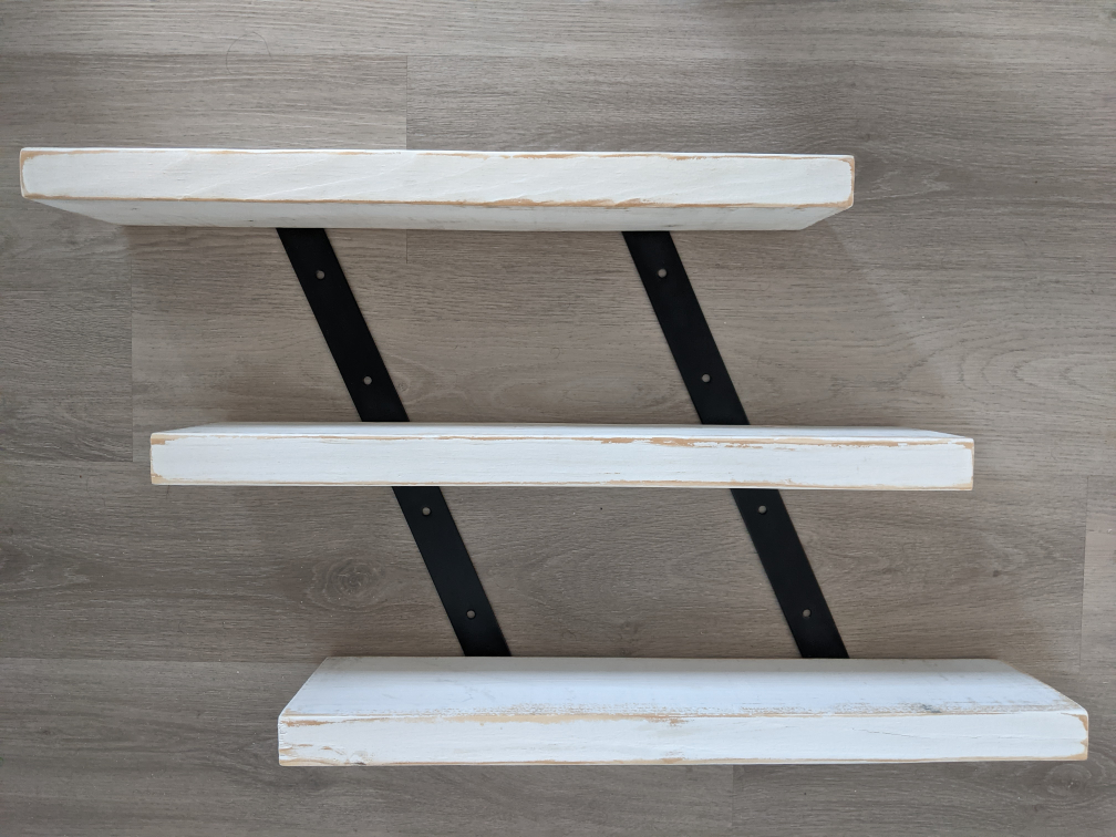 Wooden Floating Shelf - photo 2