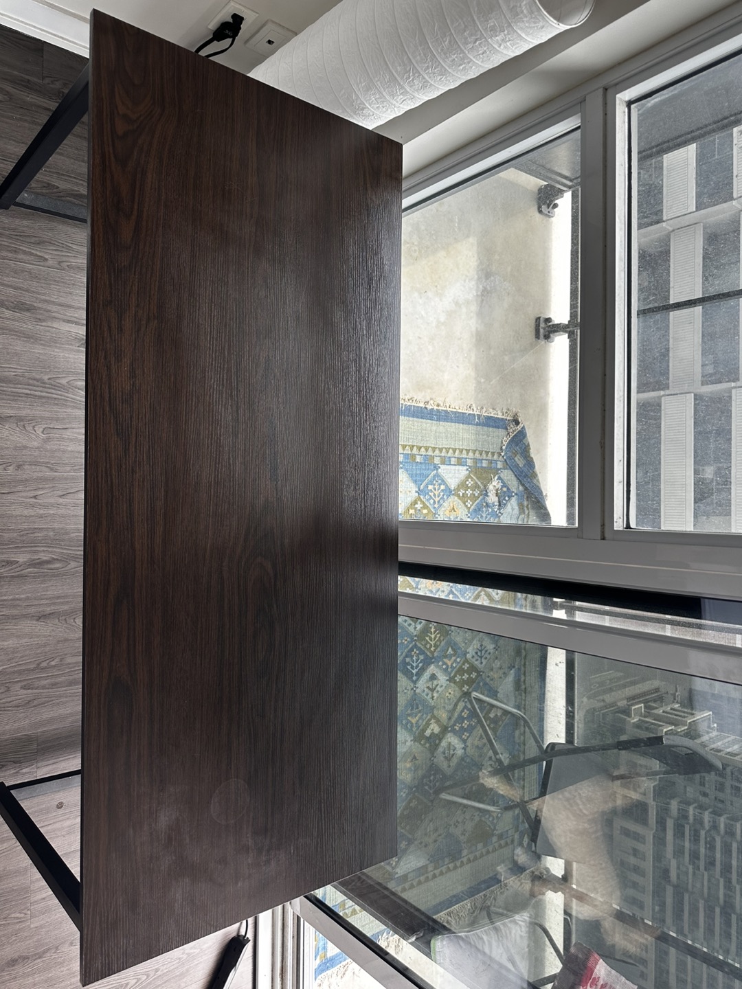 📢 FOR SALE: Study Table - Modern Design, Walnut Brown 📚 - photo 2