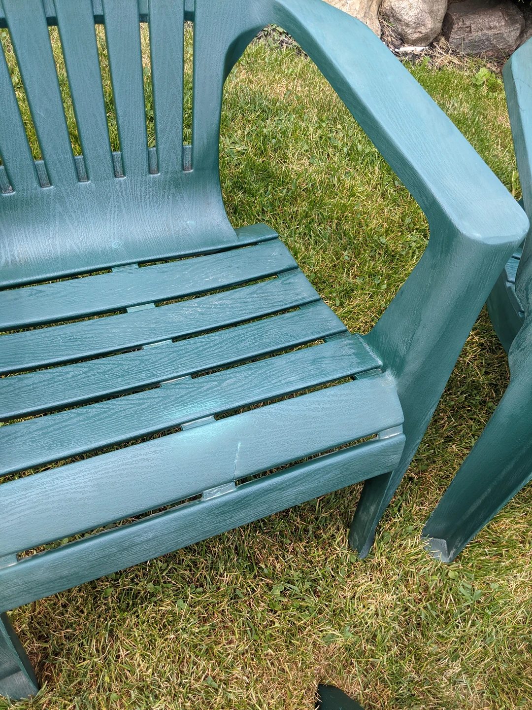 Adirondack Patio Chairs + Cushions + 2 footrests - photo 4