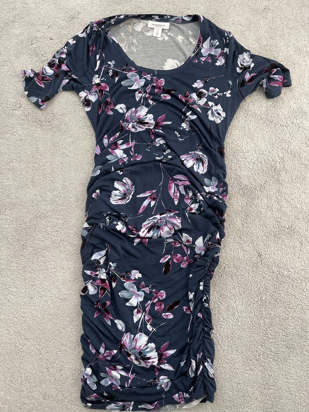 Floral maternity dress