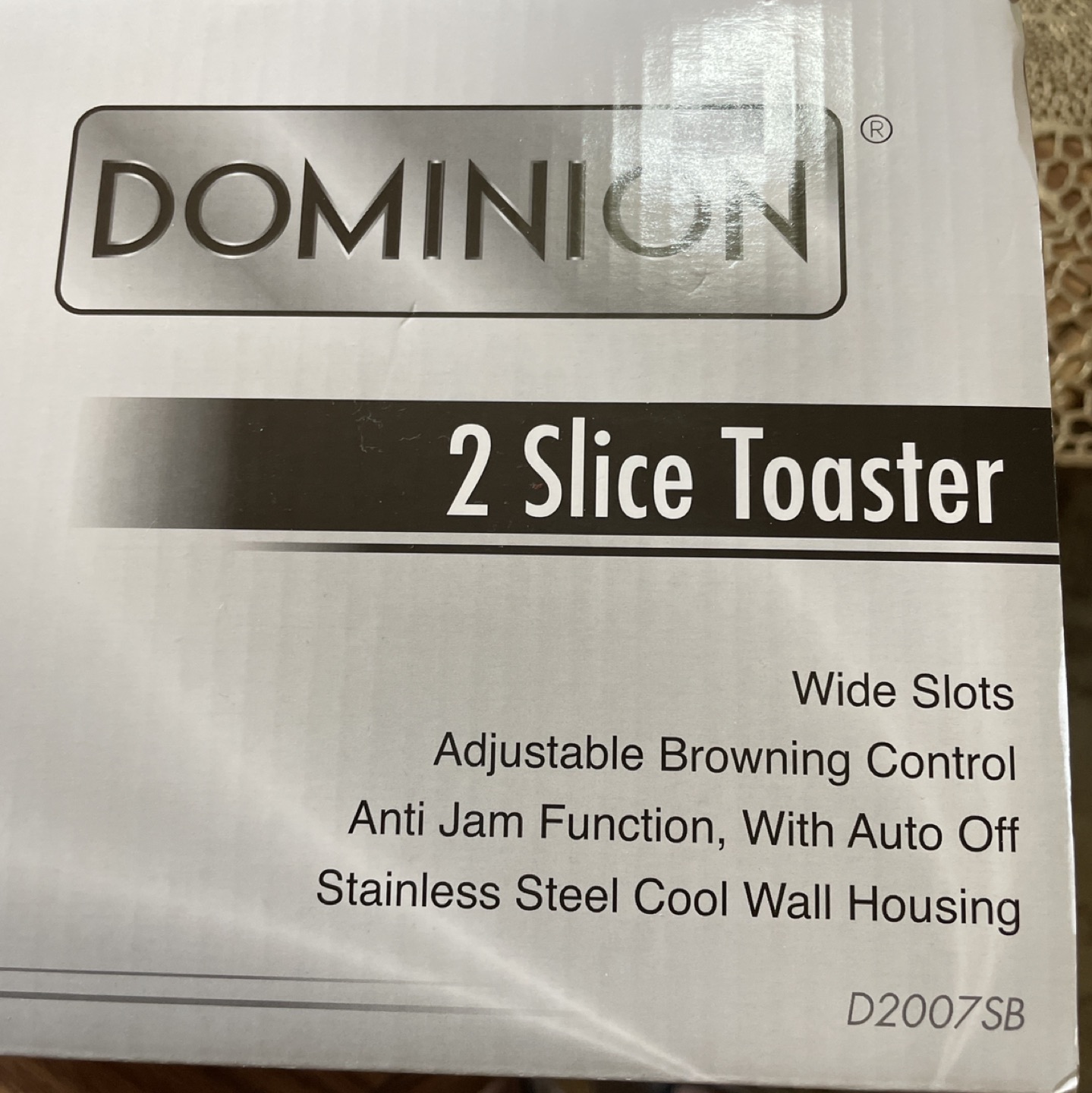 NEW Dominion 2 slice toaster - photo 4