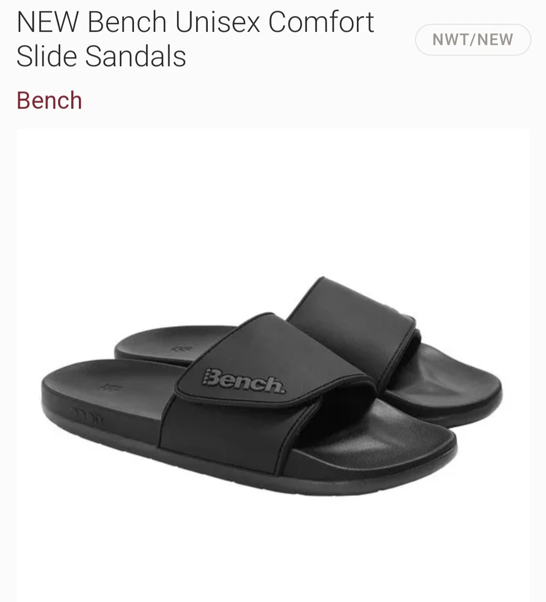 NEW Bench Unisex Comfort Slide Sandals thumbnail