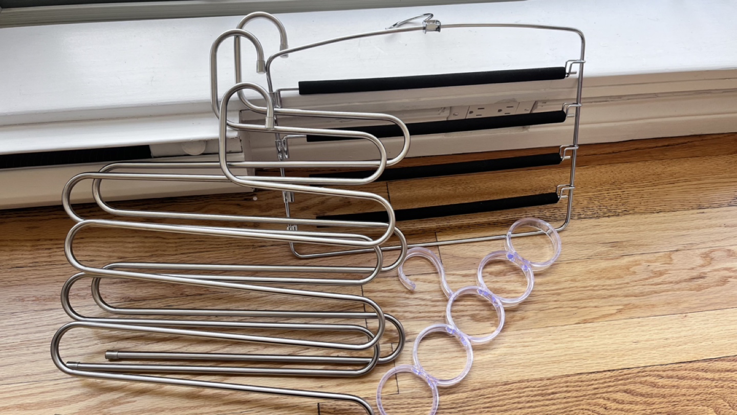 Hanging Pants Rack Set for $20 thumbnail
