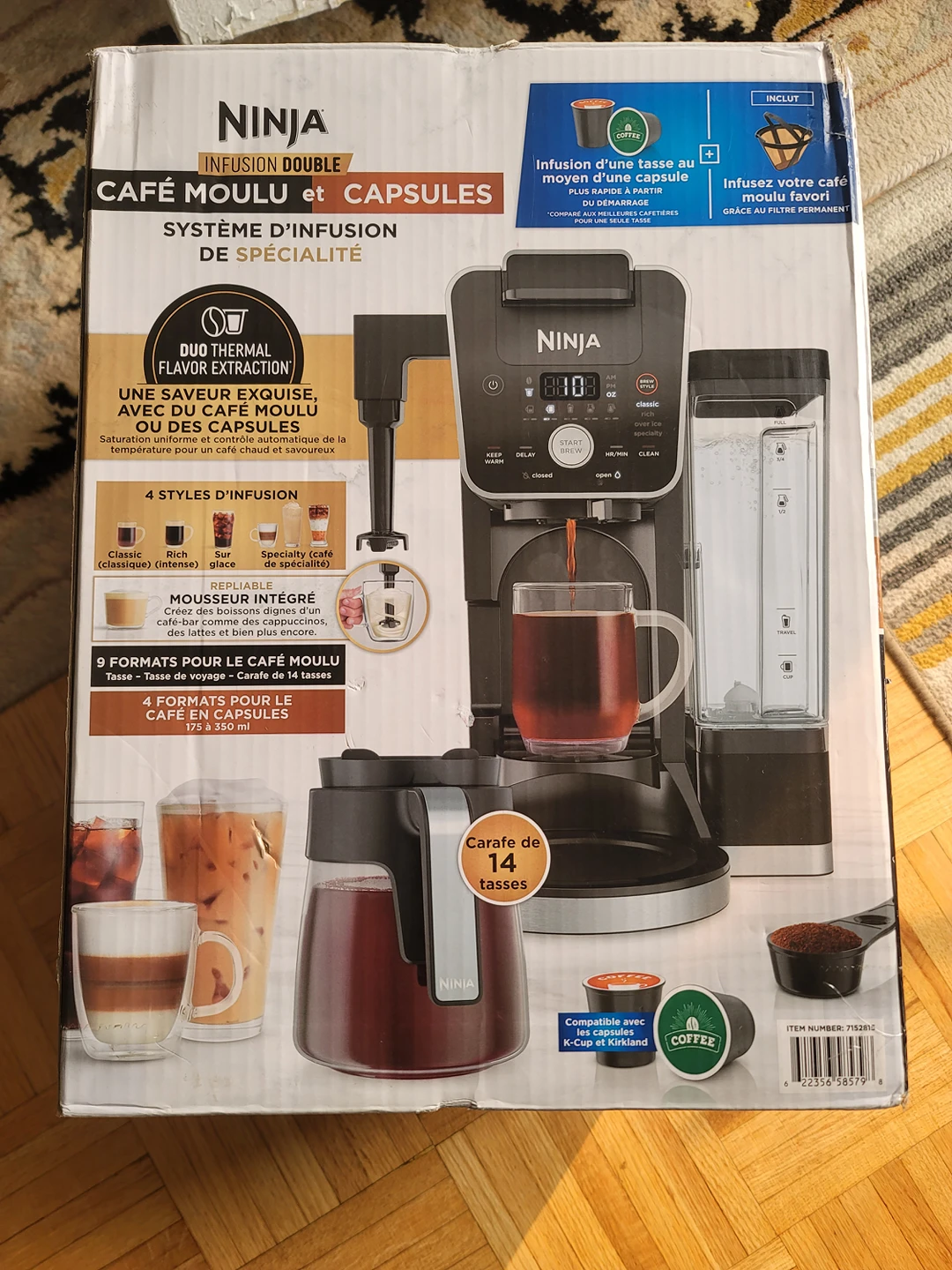 Ninja DualBrew Grounds & Pods Specialty Coffee System