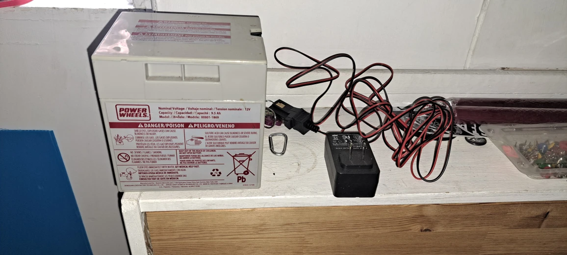 Power wheels 12v rechargeable battery