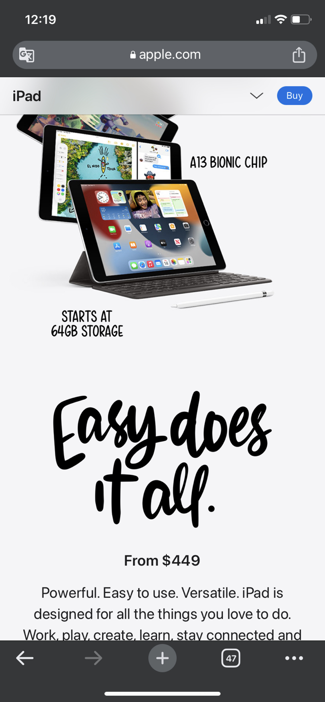 iPad 9 gen 64g thumbnail