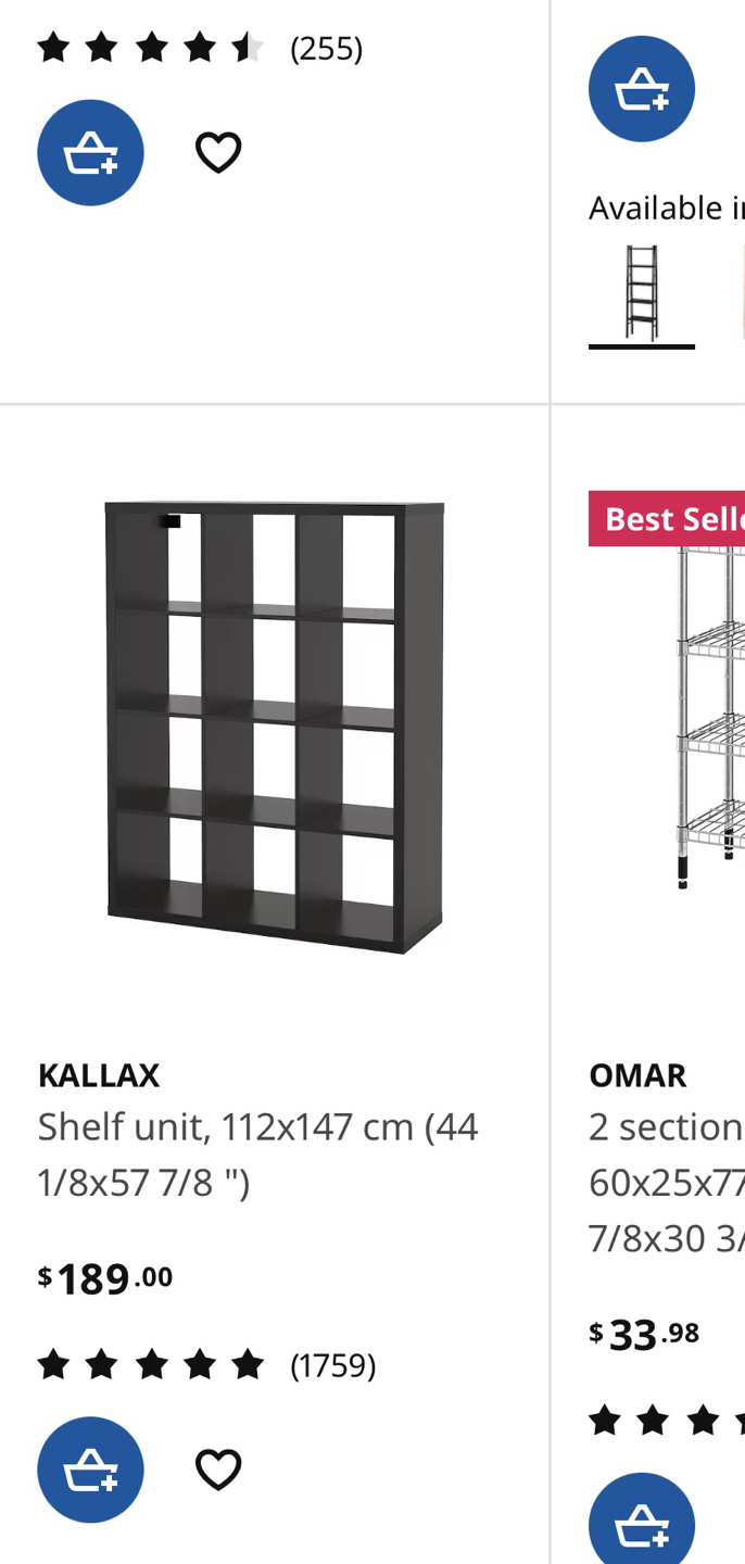 Shelf Unit from Ikea with Storage Bins - photo 4