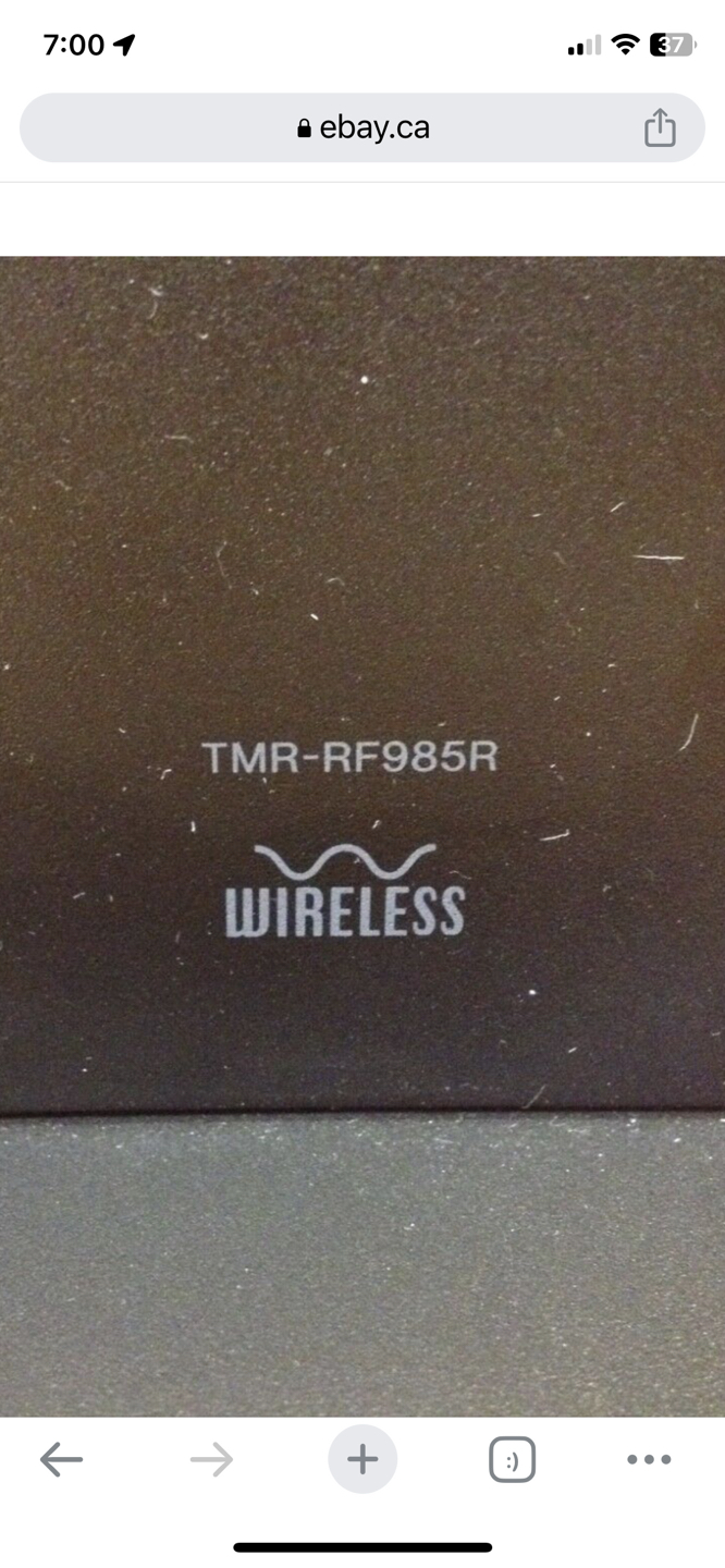 Sony Wireless Stereo MDR-RF985R RF Transmitter With Cables image indicator(9)