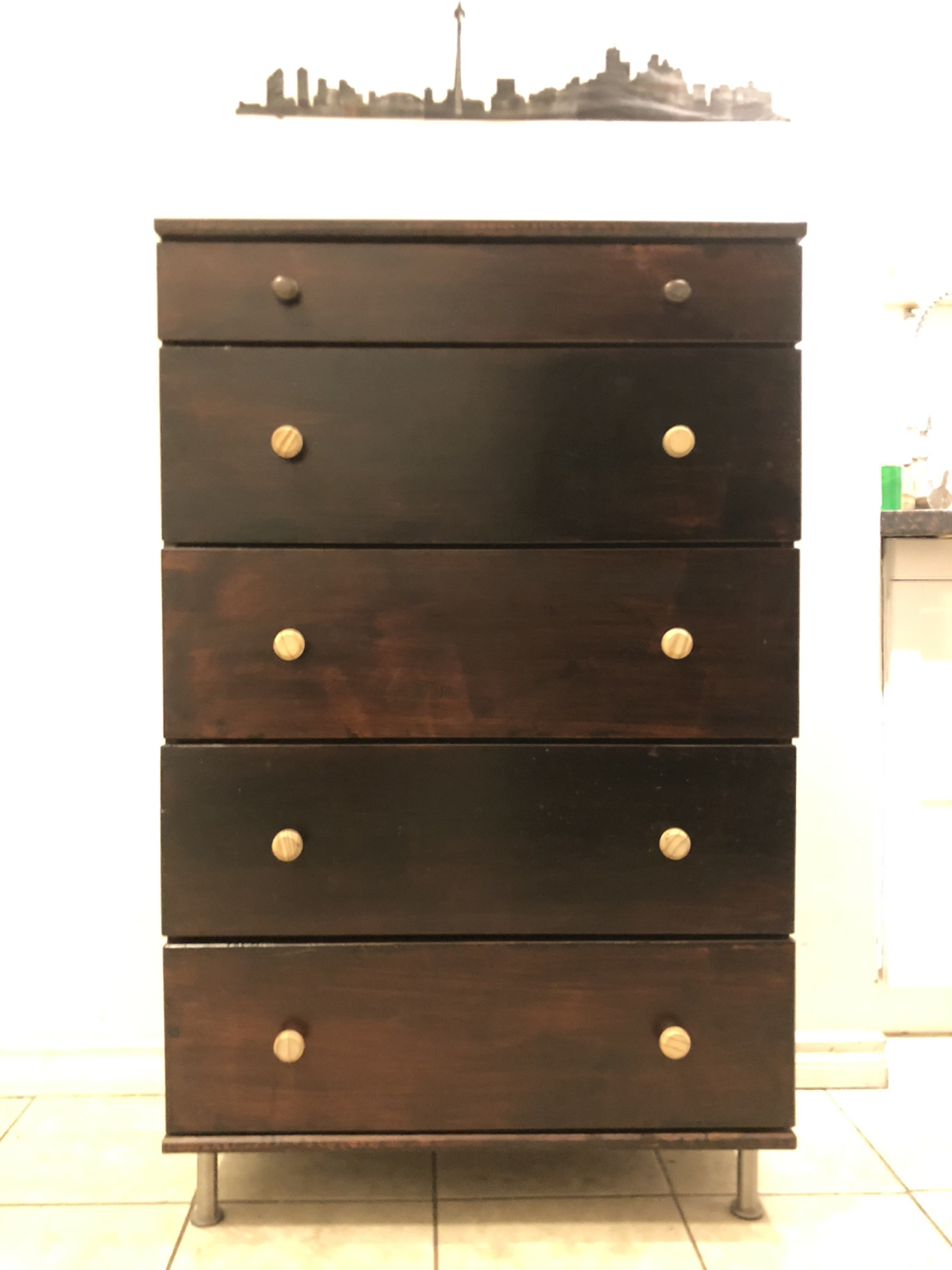 Drawer Dresser - Solid Wood
