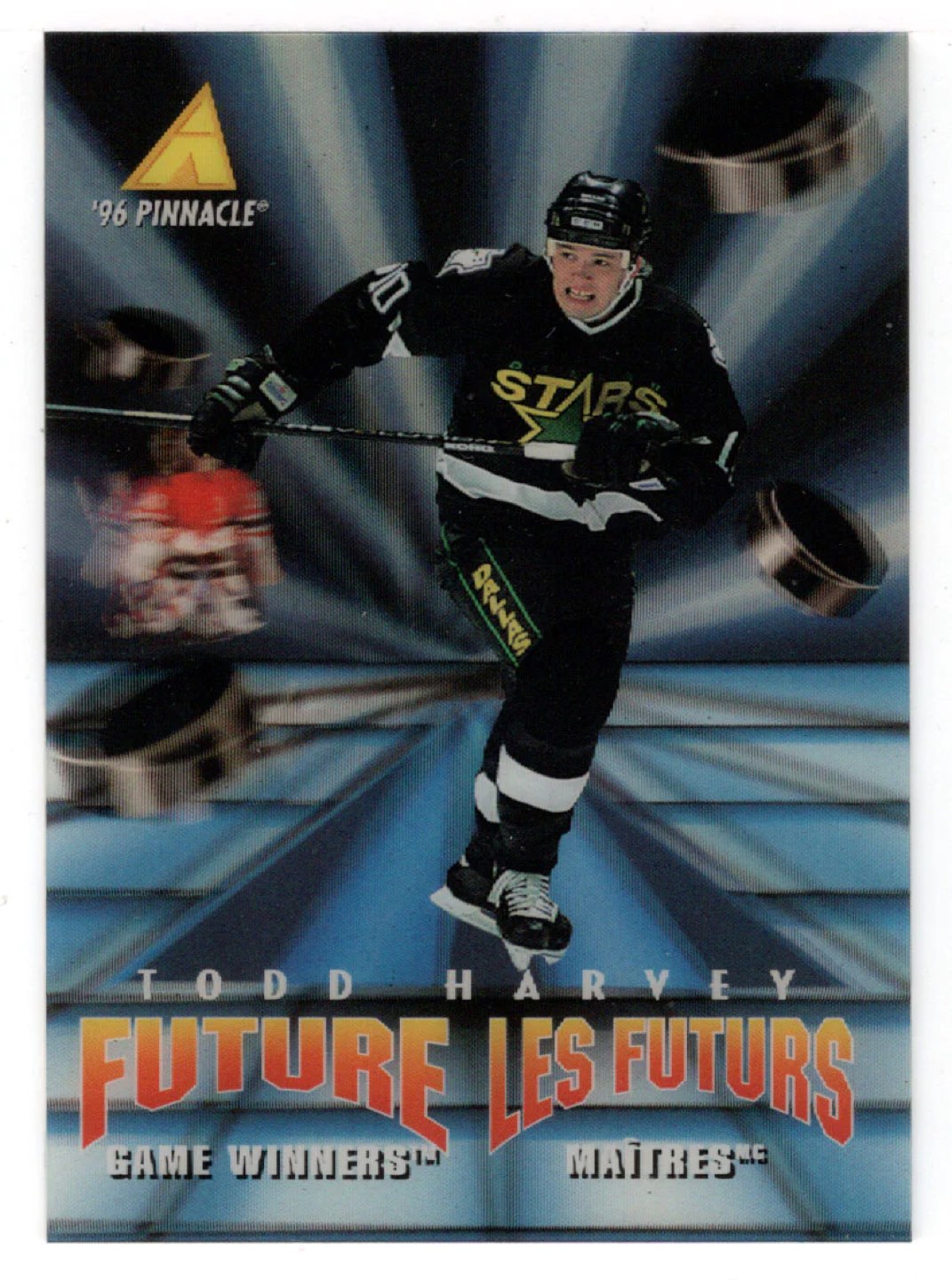 1996 Pinnacle Game Winners 3D Card McDonald Booster Pack NHL image indicator(5)