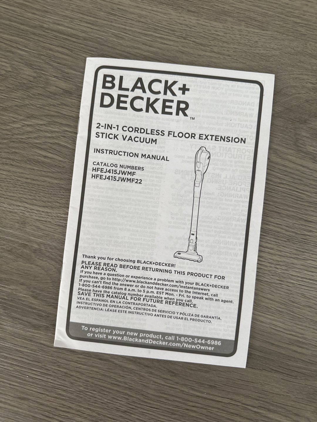 Black+Decker 2-in-1 Cordless Vacum Cleaner - photo 3