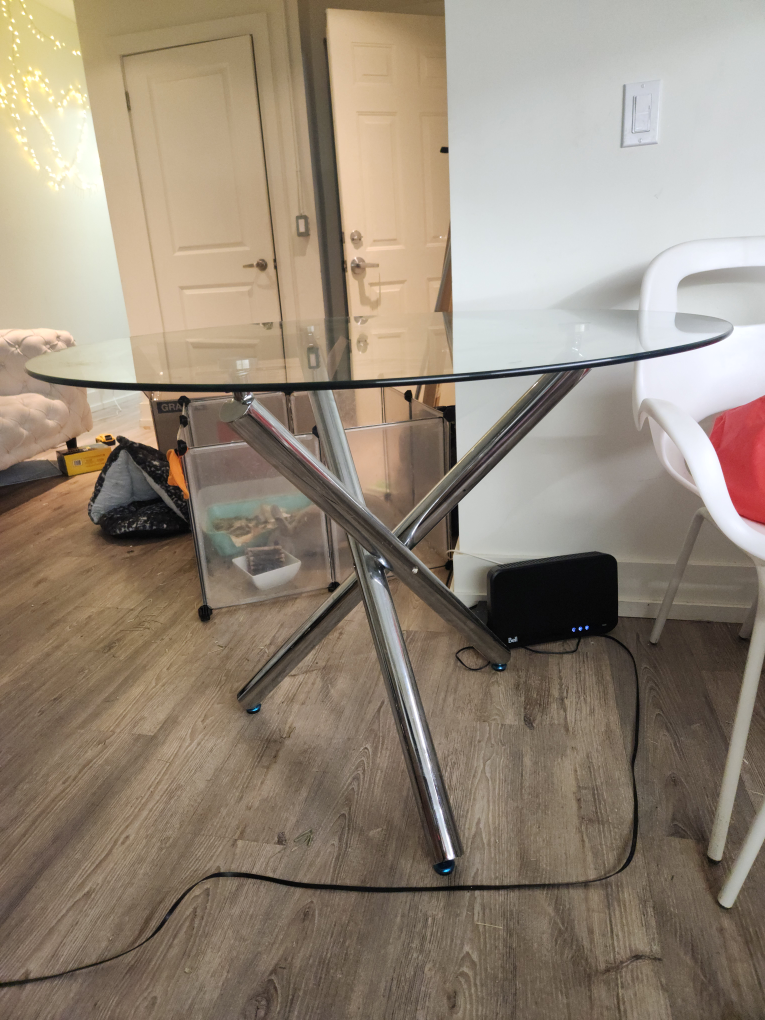 glass table - 39 inch Wayfair - photo 2