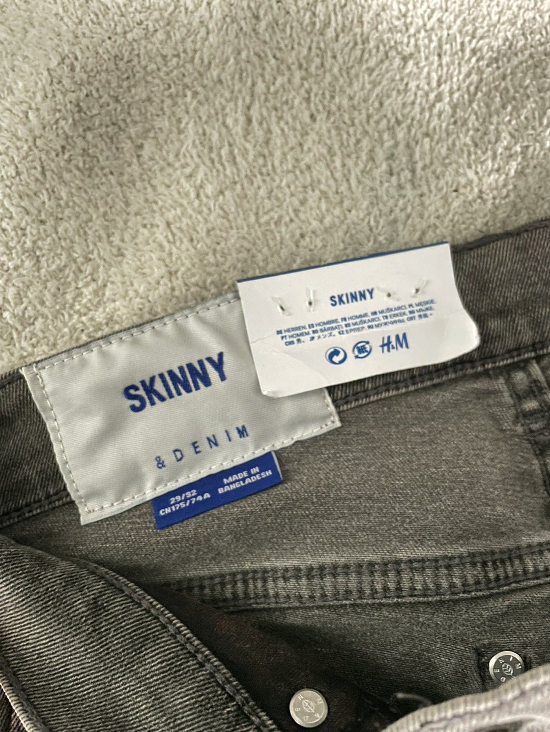 Brand new! H&M Men skinny pant size 29” - photo 2