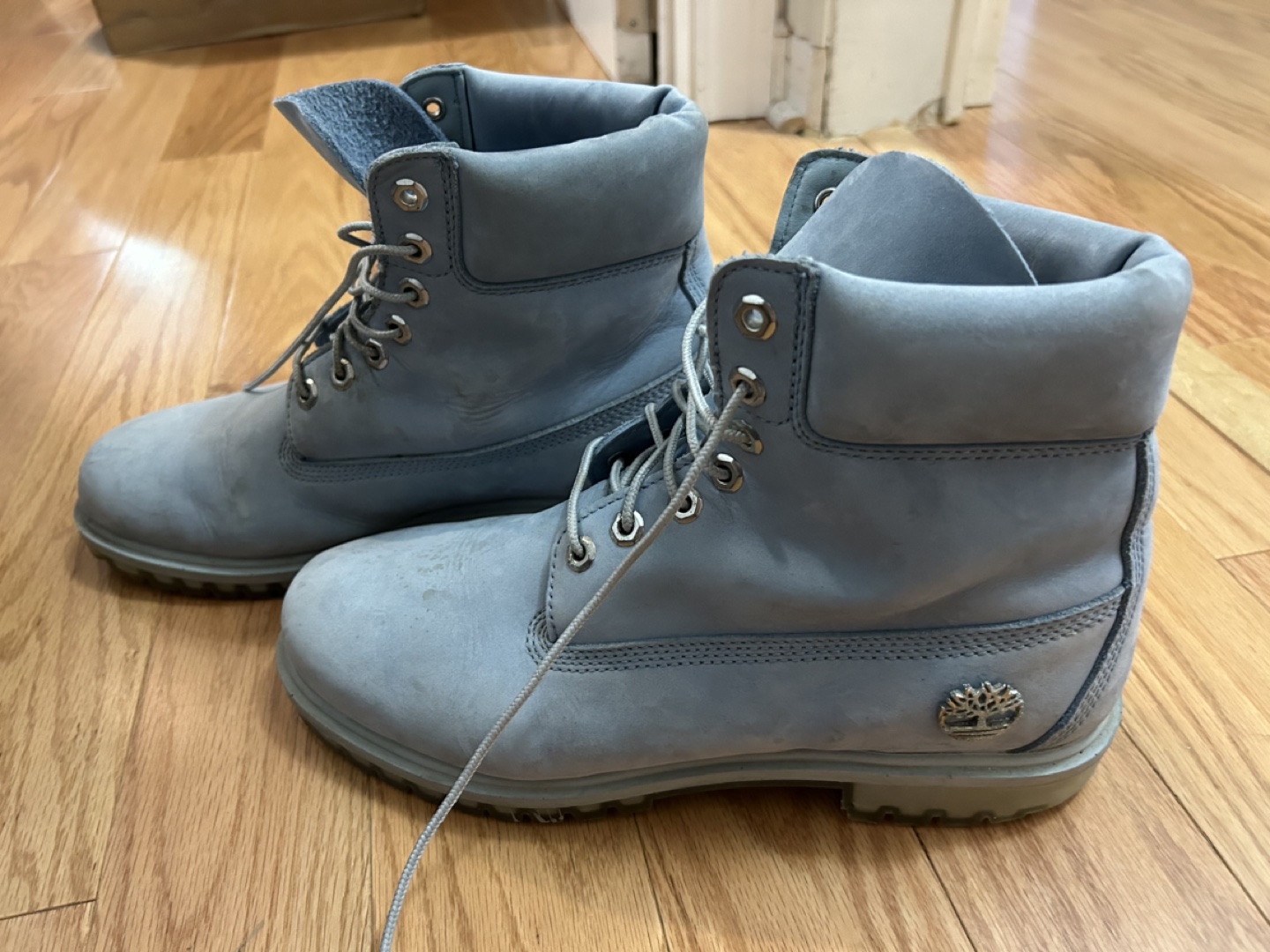 Timberland Baby Blue Boots Men’s Size 10 image indicator(2)
